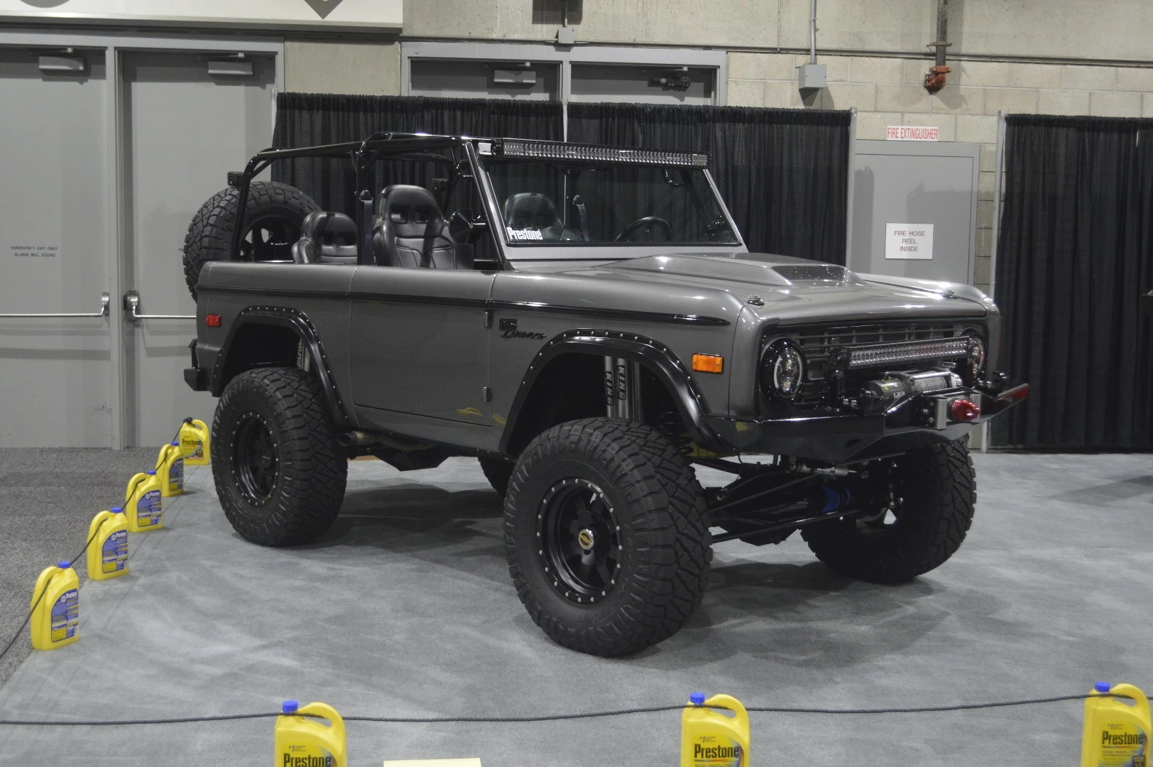 Broncos were quite popular at this year's SEMA Show, and there are a couple on hand in LA, too