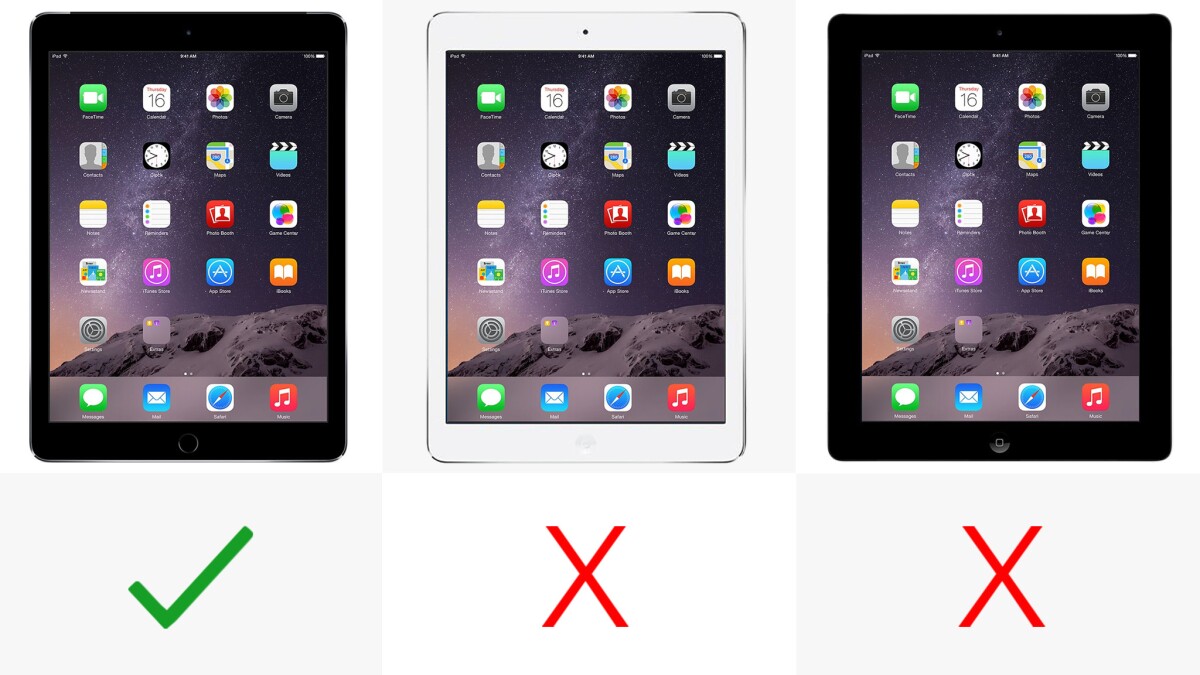 Touch ID fingerprint sensor (row 1)