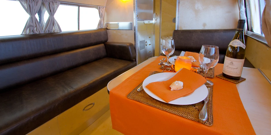 The Bowlus Road Chief interior