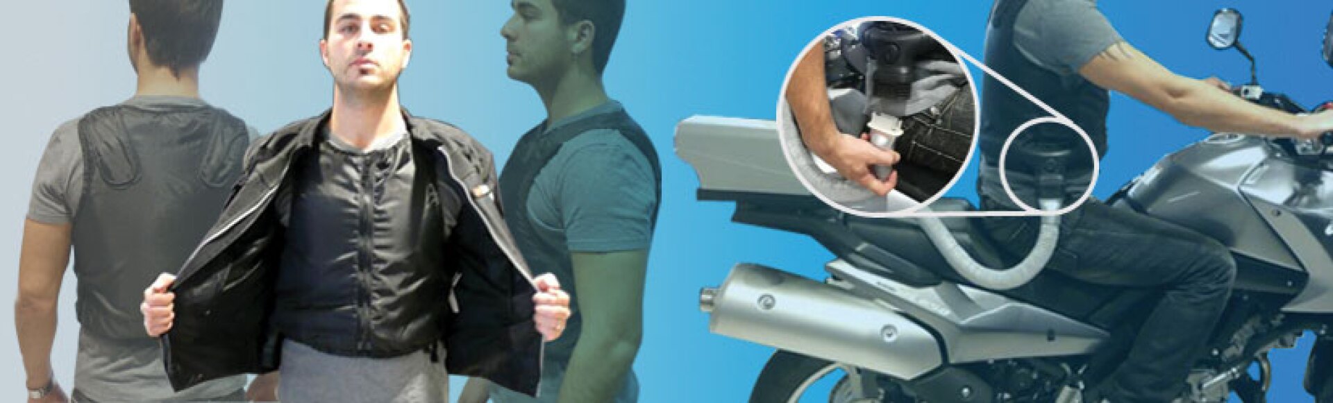 The motorcycle air conditioner (no, really)