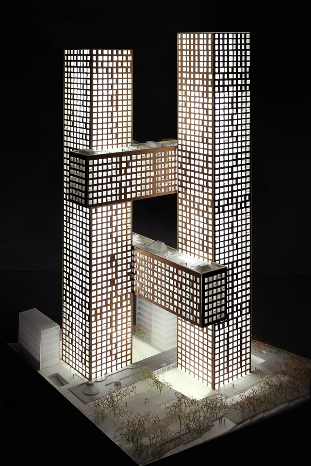 BIG hopes the completed towers will represent a shift away from the usual disconnected towers of most cities