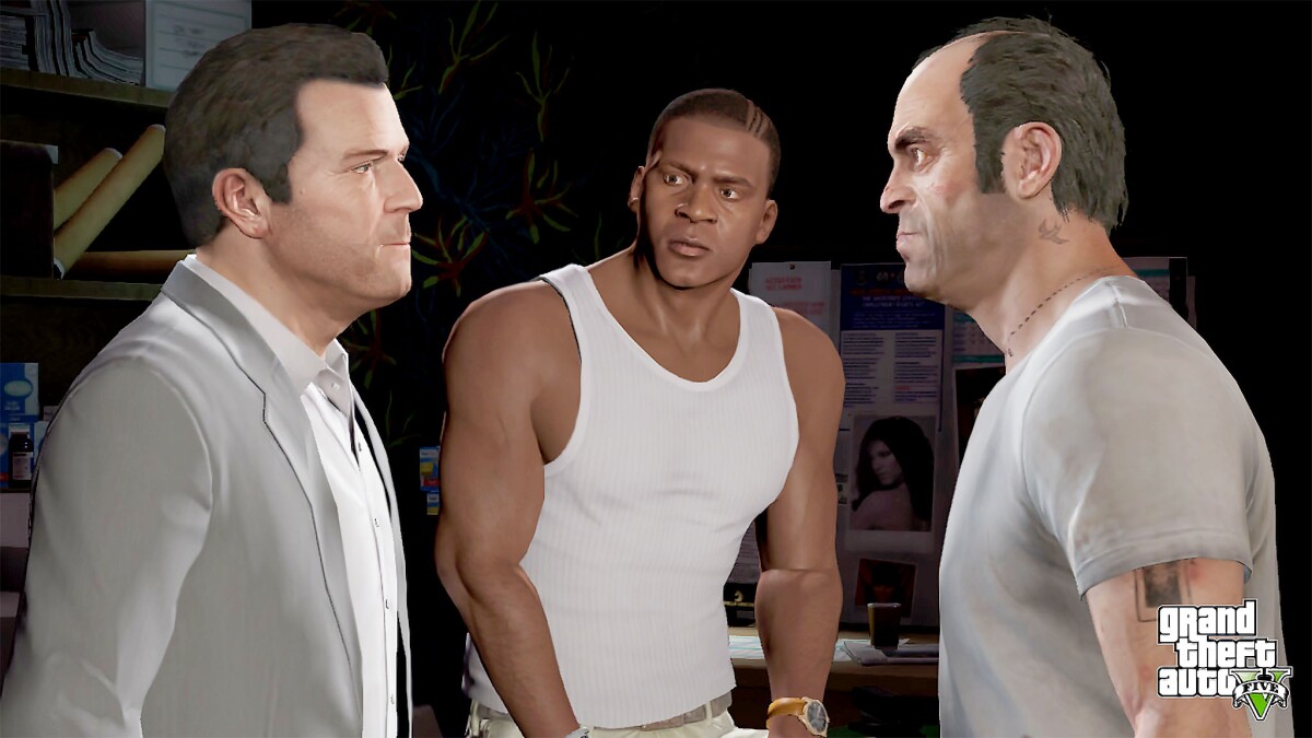 Michael, Franklin, and Trevor are believable and well fleshed out