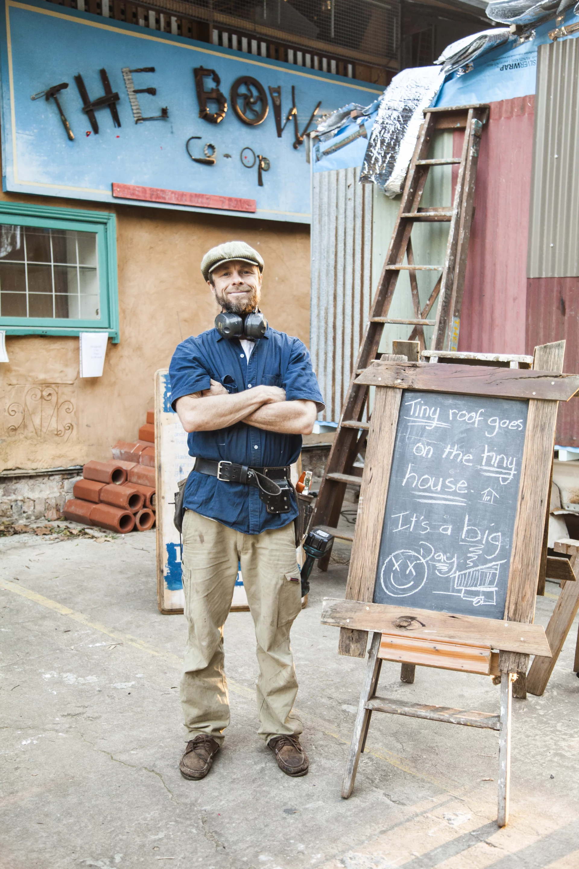 Most of the materials used for The Tiny were sourced from The Bower and various Sydney-based salvage yards (Photo: Alicia Fox Photography)