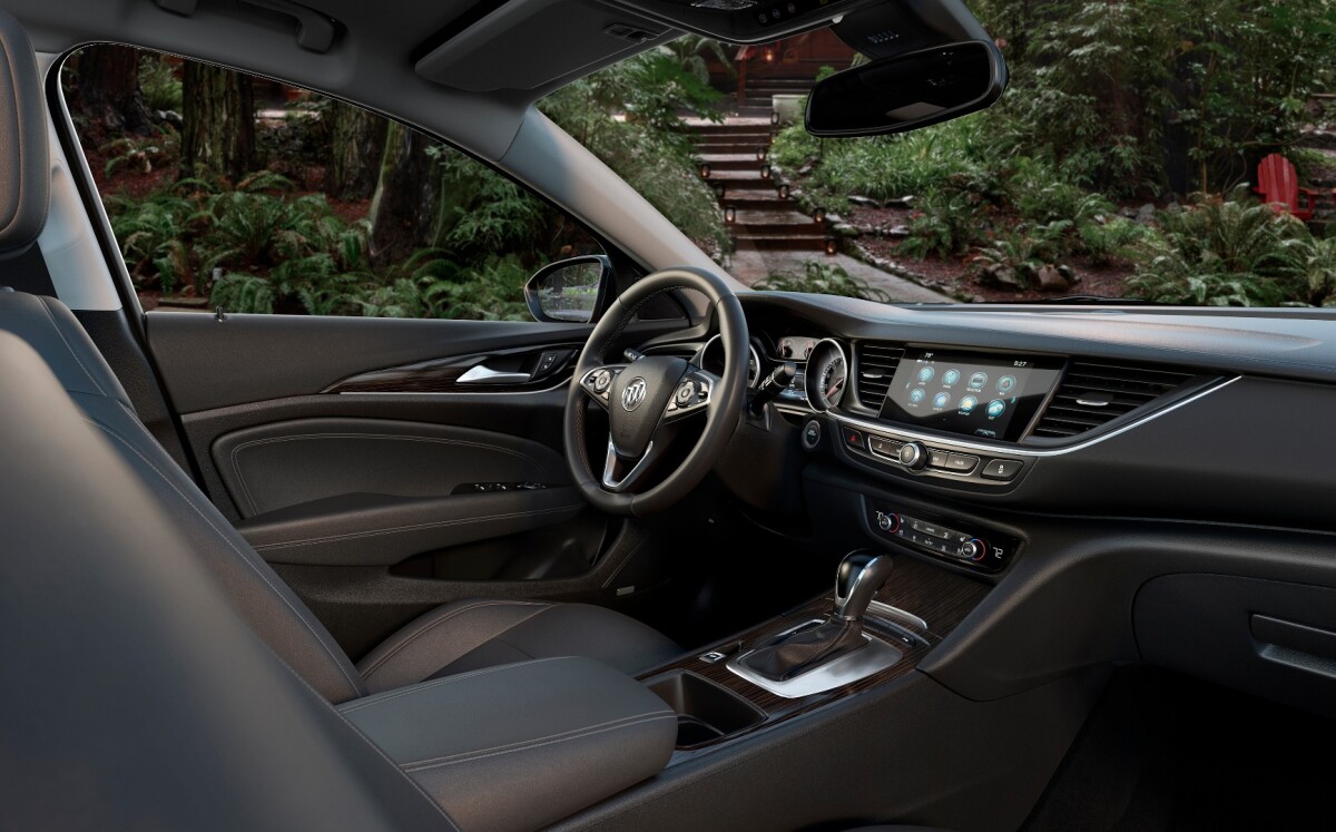 Behind the wheel of the Regal TourX