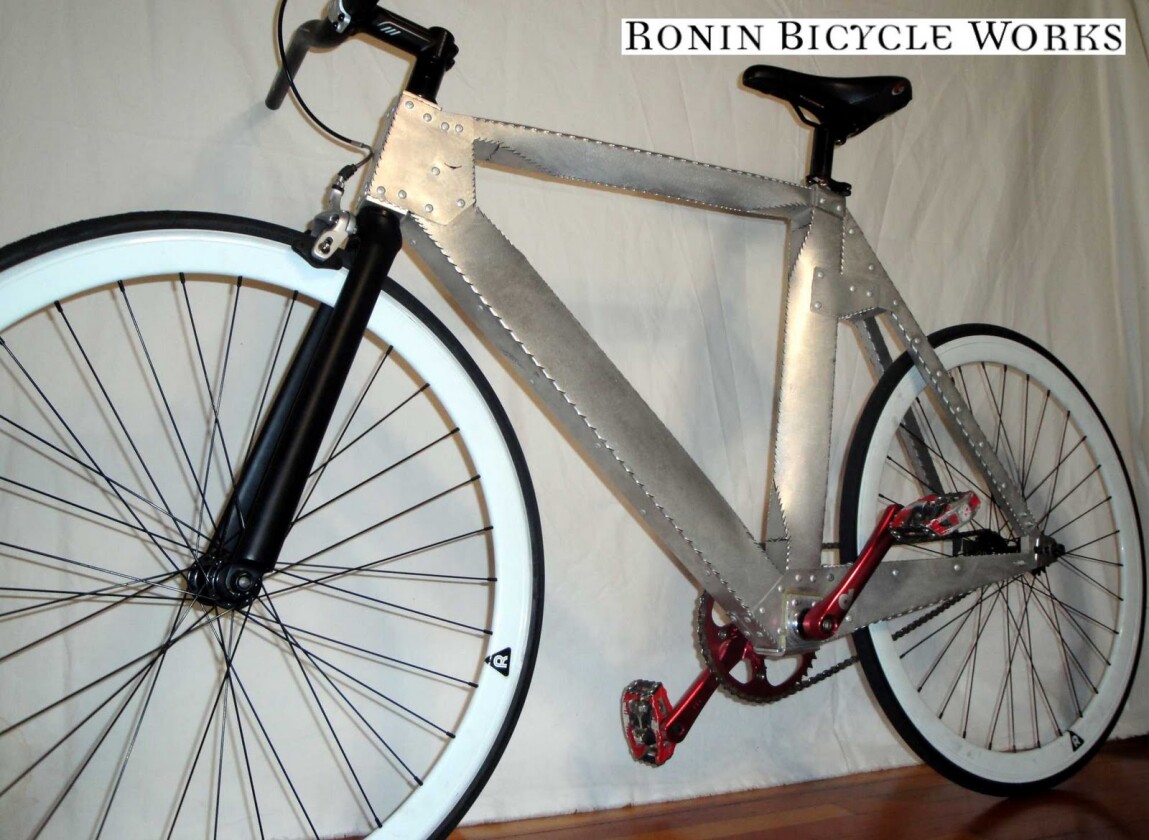The prototype, before being painted
