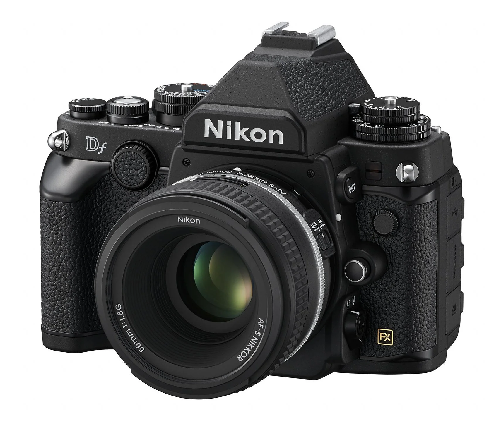 The Nikon Df measures 143.5 x 110 x 66.5 mm (5.6 x 4.3 x 2.6 in)