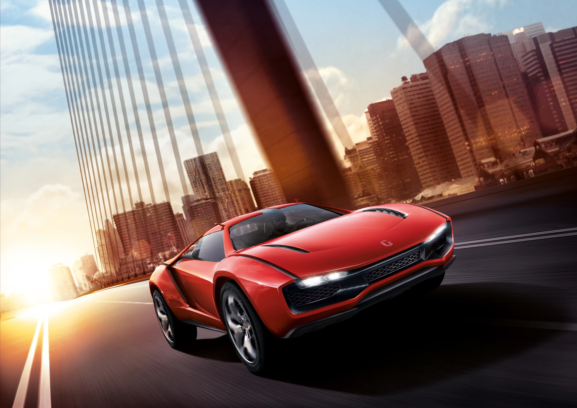 The Giugiaro Parkour coupé