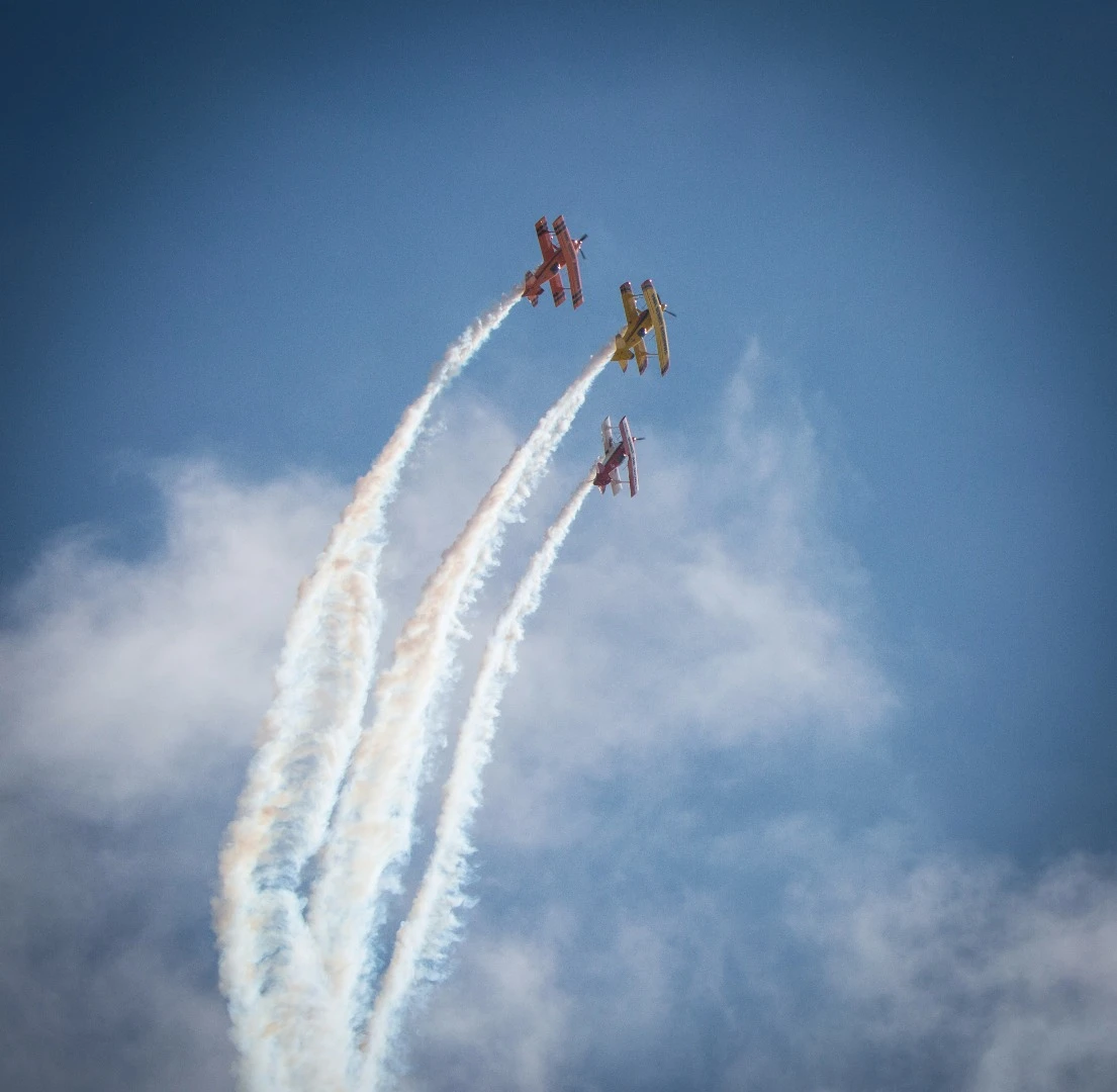 Acrobatics over Avalon