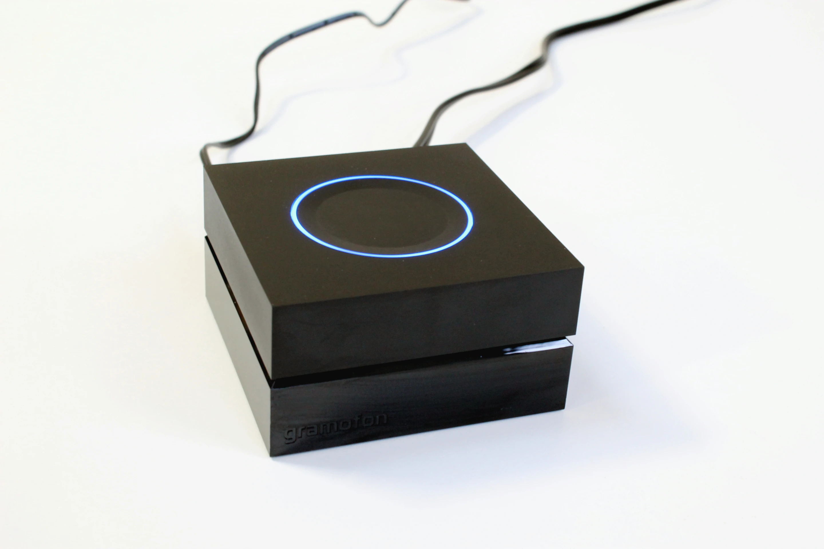 The Gramofon uses Spotify Connect to connect directly to the service (Photo: Stu Robarts/Gizmag)