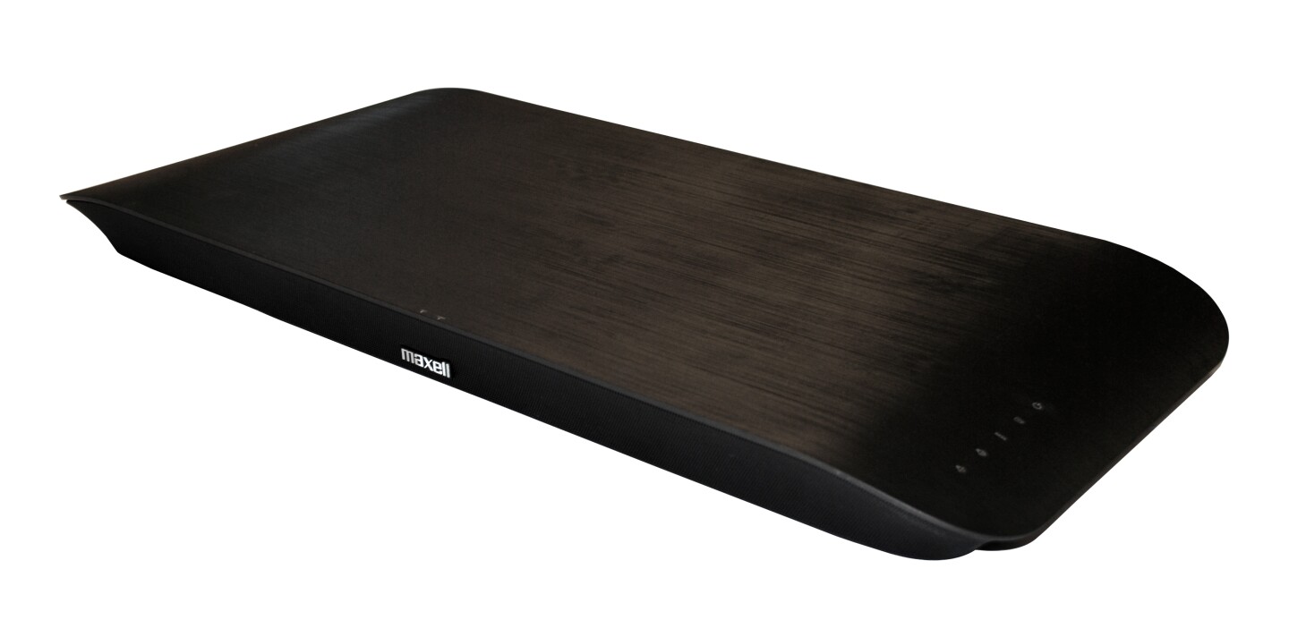 A good fit for TVs up to 42-inches, the Digital Soundbar TV Speaker features a 30W subwoofer and four 10W front speakers