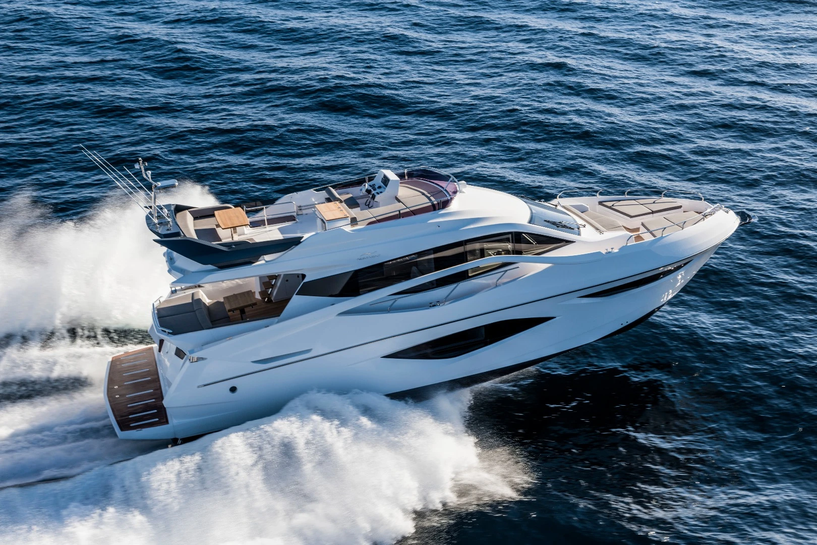 Volvo engines were chosen for their efficiency and quiet running in the 62FLY