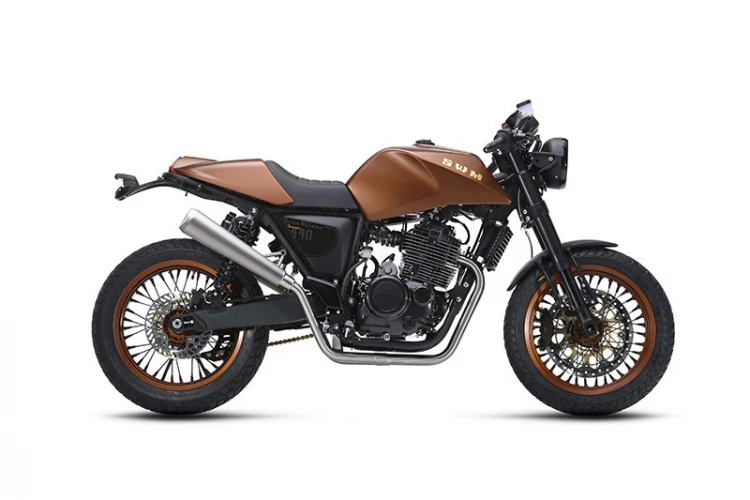 The Gran Milano 440 roadster was introduced as a prototype model in last year's EICMA