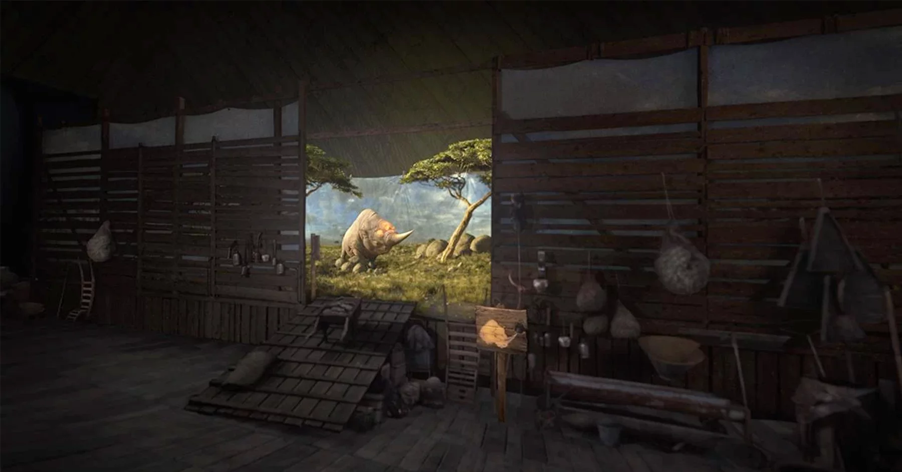 Fantastic Beasts and Where to Find Them: Peeking into an erumpent's enclosure