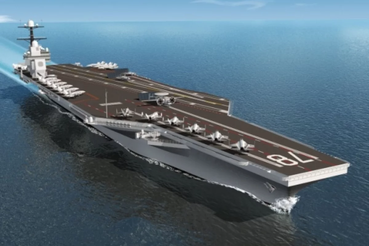 The Gerald R Ford class carriers will have a larger flight deck, improved weapons handling and a new A1B nuclear propulsion and electricity generation system