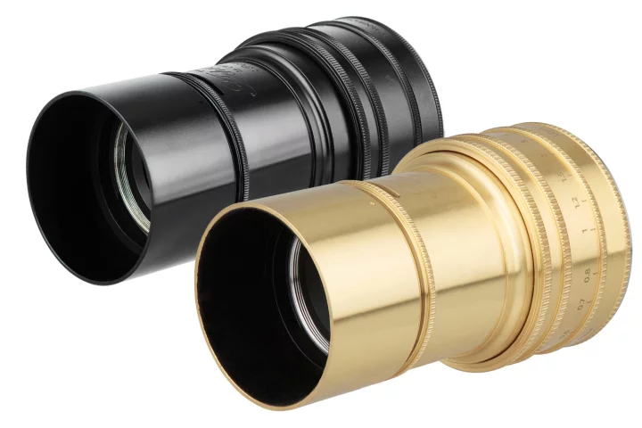 The Lomography Daguerreotype Achromat Art Lens will be available with black or brass finishes
