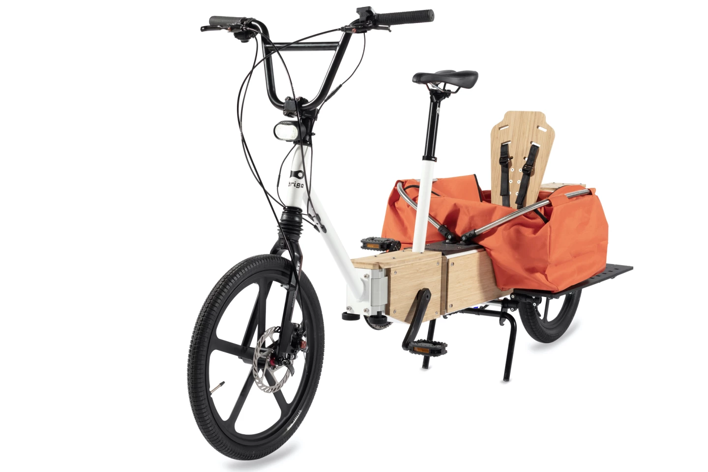 The Modula in its one-seat/cargo-nest configuration