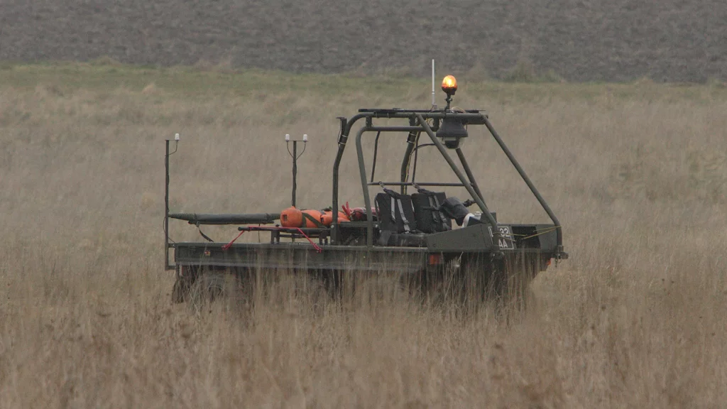 The MOATV could carry troops' supplies in the field