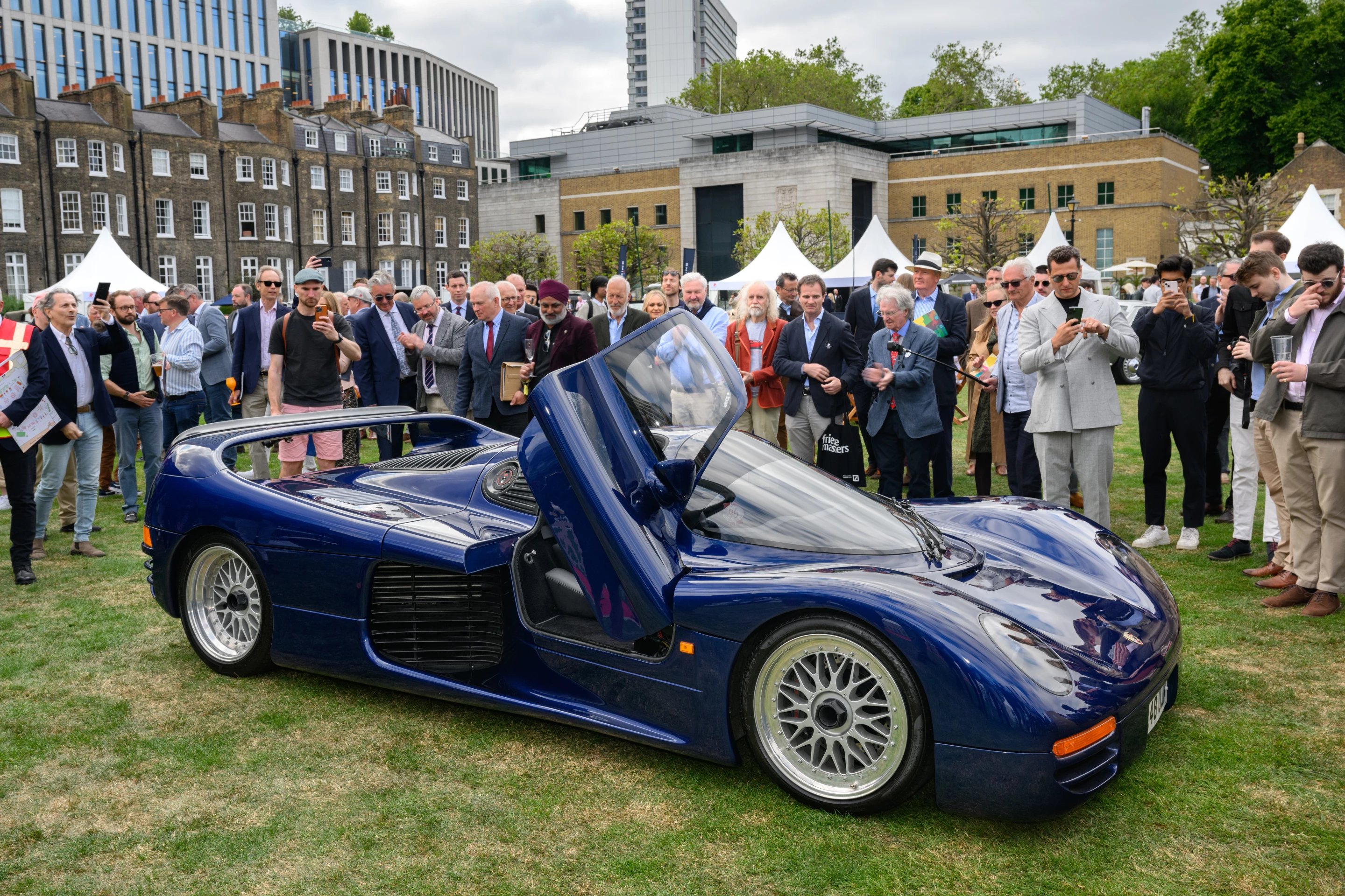 The London Concours concluded on 9 June 2023 with the 17-person expert committee of judges awarding the Best of Show Award to this Schuppan 962CR, the sister car of the car currently for sale at Bingo Sports in Tokyo. The London Concours car was the first Schuppan 962 prototype and the Tokyo car was the second Schuppan 962 prototype.