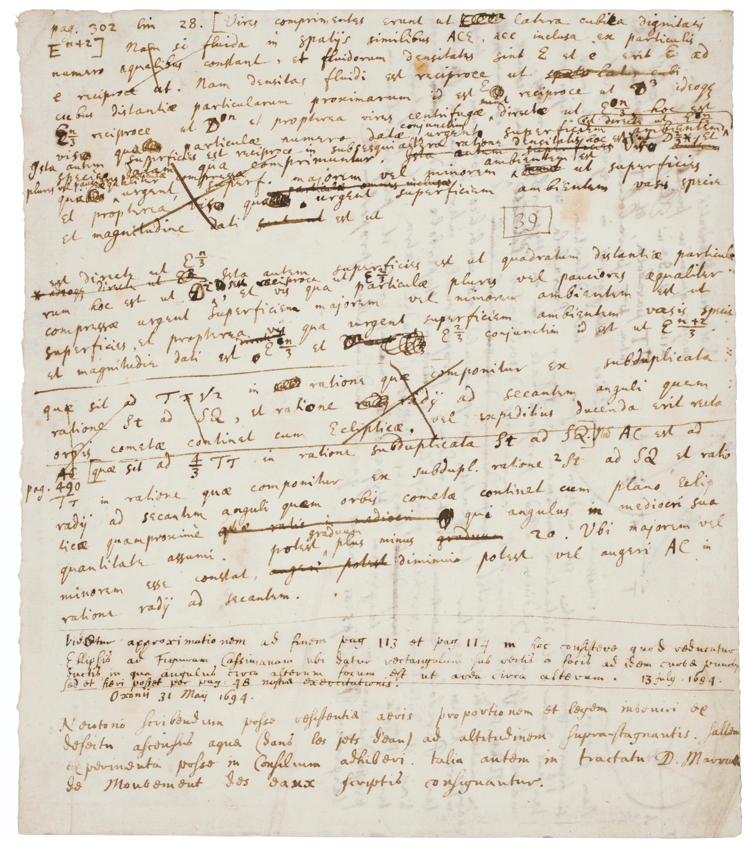 The manuscript sold for £1,702,500 at Christie’s in London on July 8th