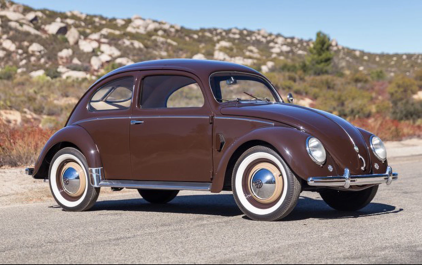 This 1951 Volkswagen Beetle sold for $55,000 at Gooding & Co's 2018 Scottsdale sale | Auction Link