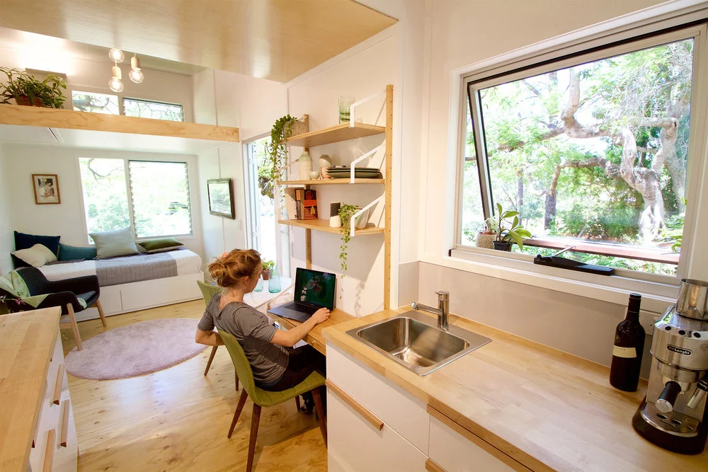 The Swallowtail's desk area