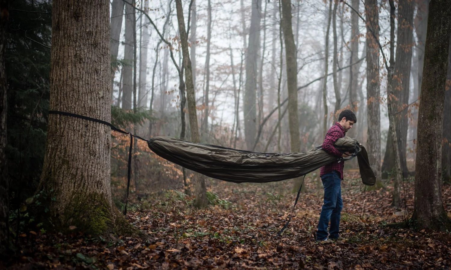 The creators are looking to raise funds on Kickstarter for their Swayy hammock