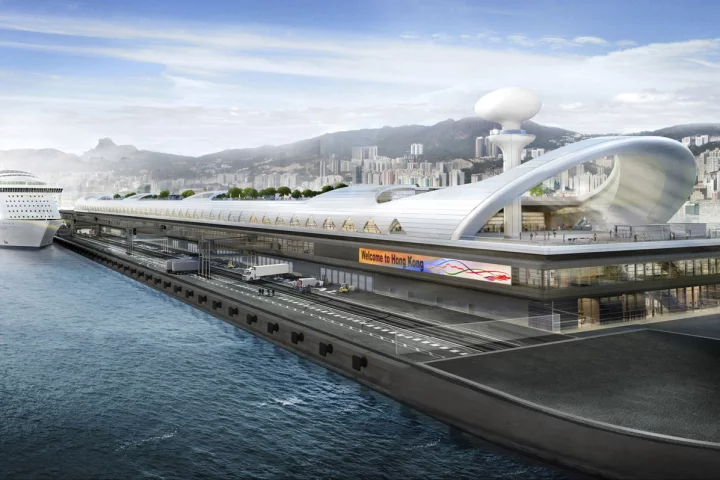 Berthing area for the terminal (Image: Foster + Partners)
