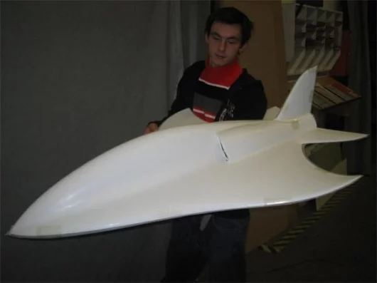 The 1.5 metre, 6 kilogram Hyfish.