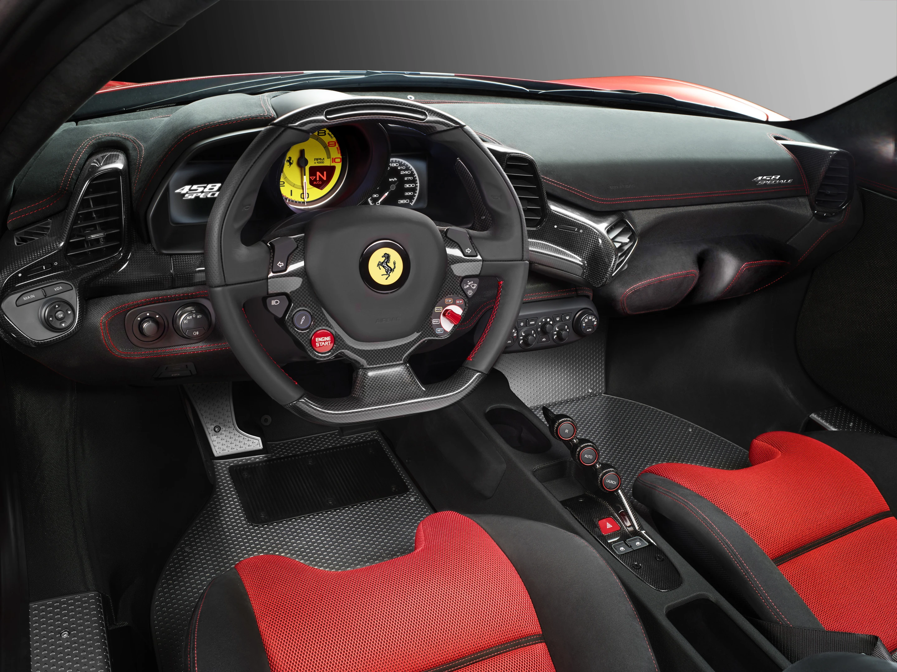 The 458 Speciale can hit 62 mph in 3 seconds
