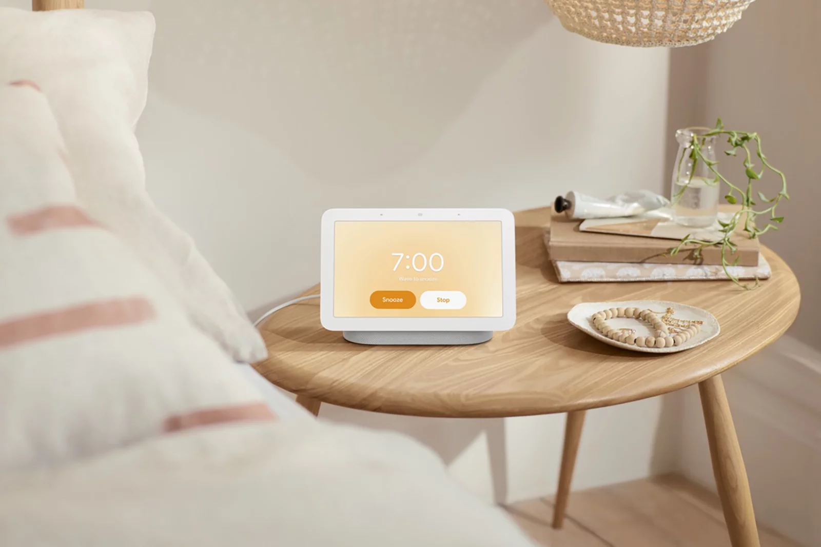 The Nest Hub can wake you up in the morning too