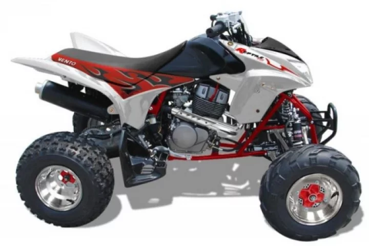 The 400cc, three-cylinder Vento Reptile is the first bike Vento have designed and built from the ground up.