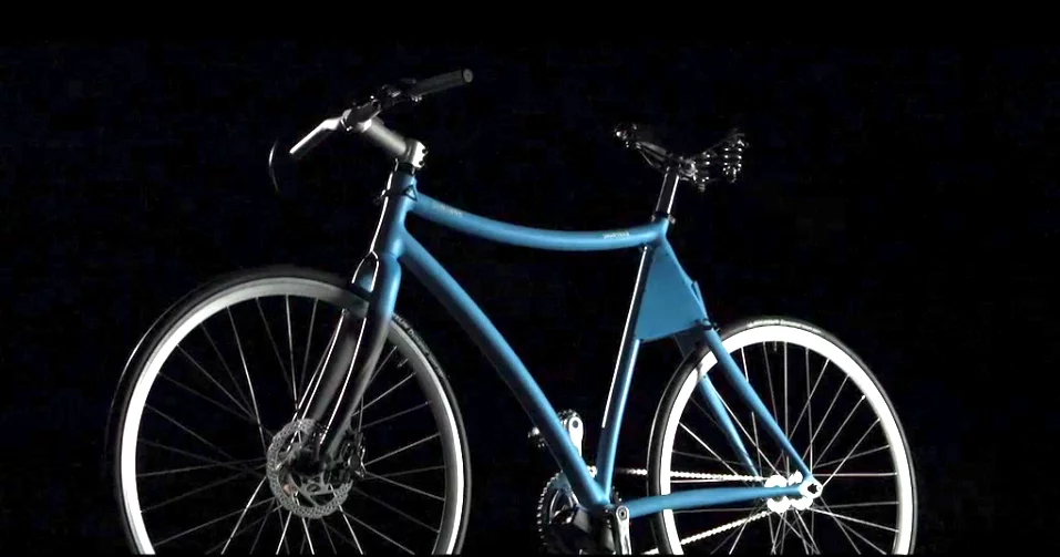 The Samsung Smart Bike was designed by Italian frame-builder Giovanni Pelizzoli and student Alice Biotti