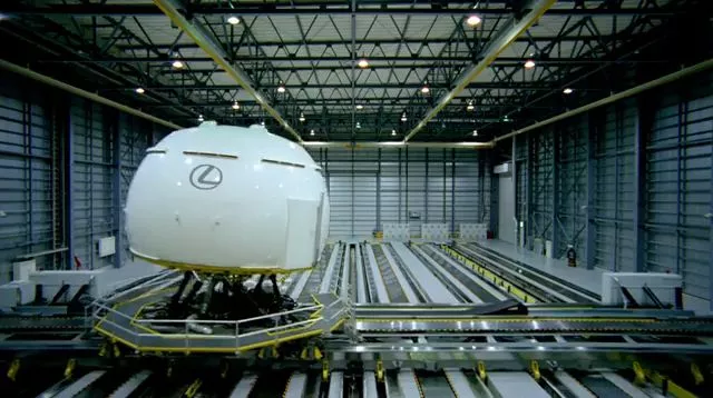 The Lexus driving simulator