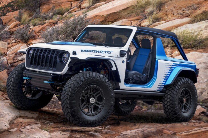 The 625-hp Magneto 2.0 is the clear headliner of this year's Easter Jeep Safari concept slate