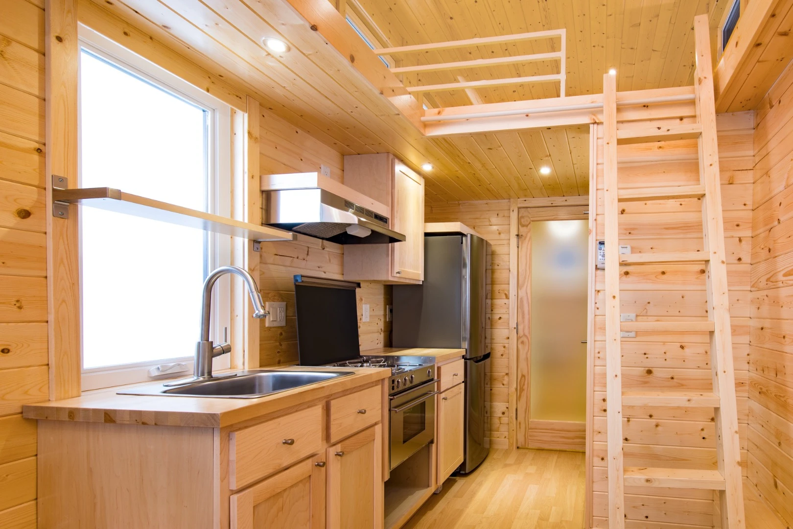 The Tradition's kitchenette
