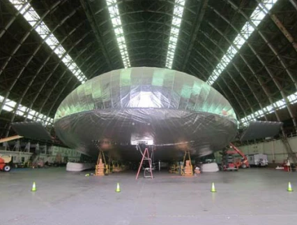 The entire vehicle has an outer multilayer composite outer cover