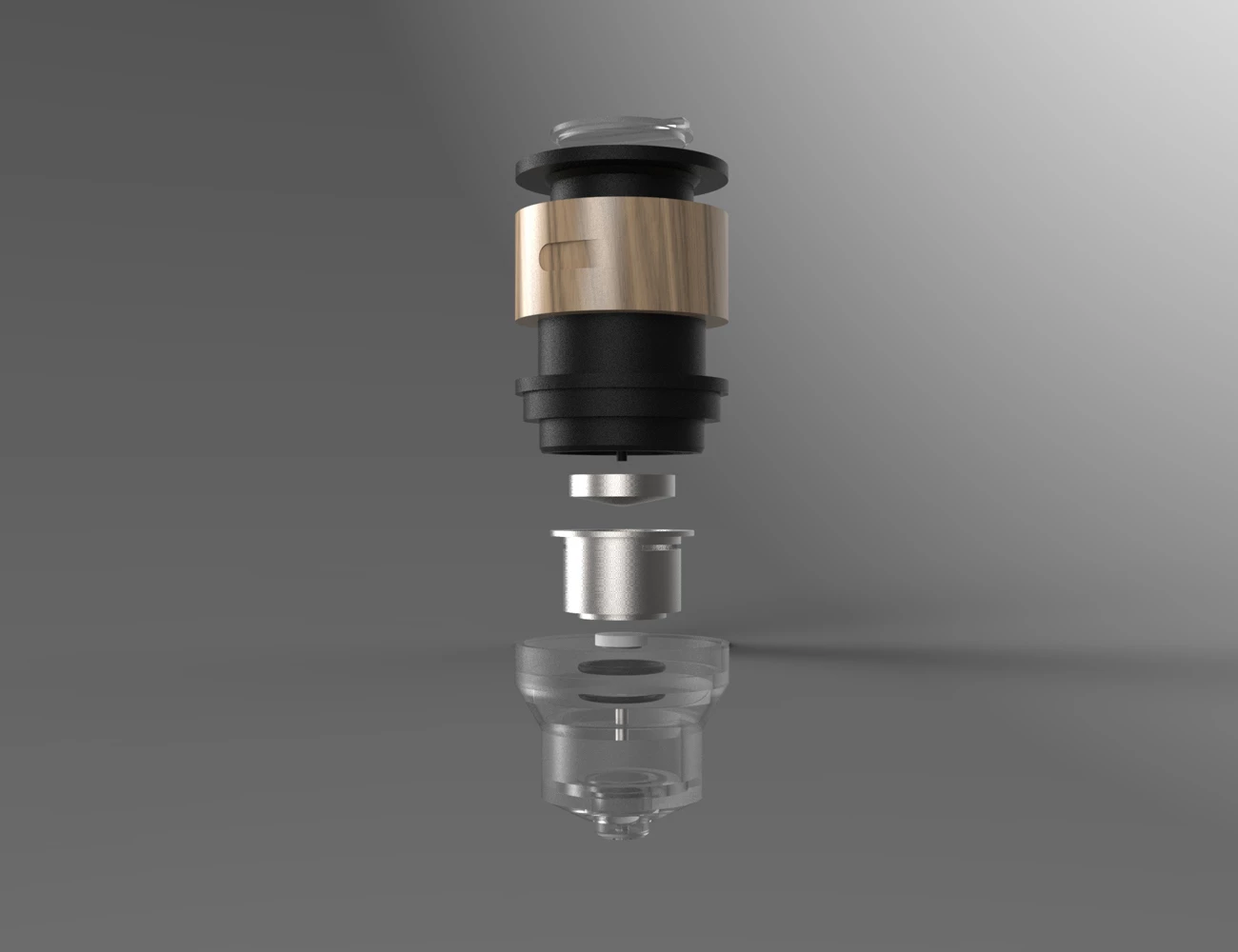 The Fuse features a few simple internal components