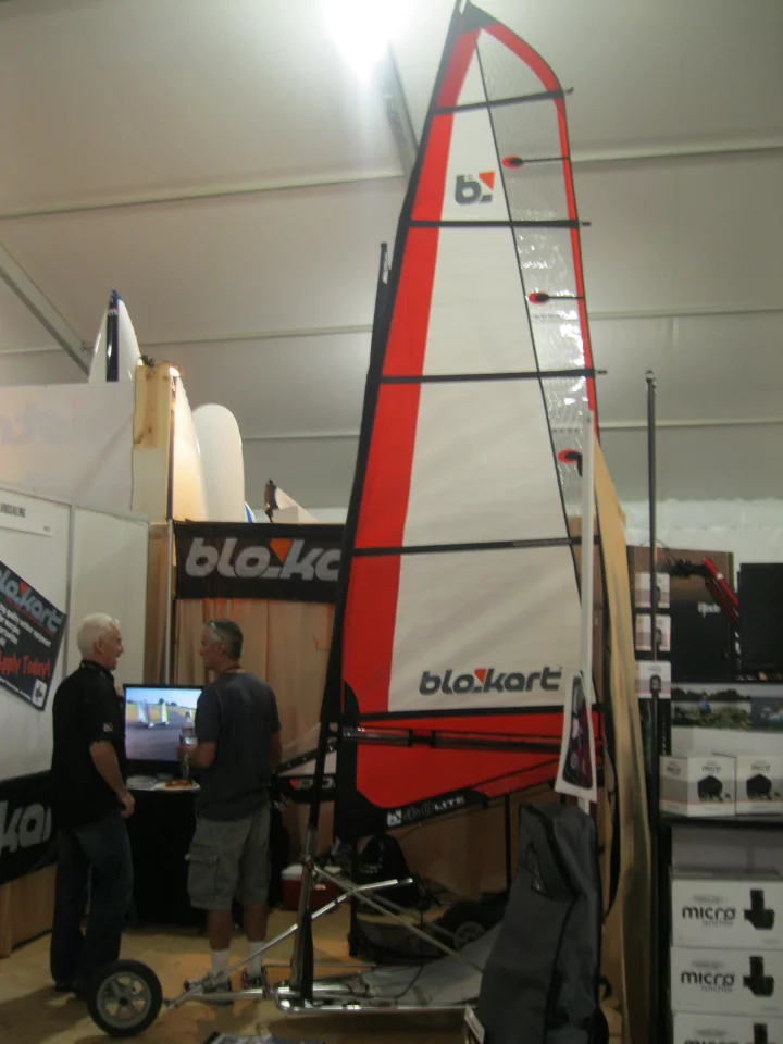 Blokart offers a full line of folding land sailing vessels