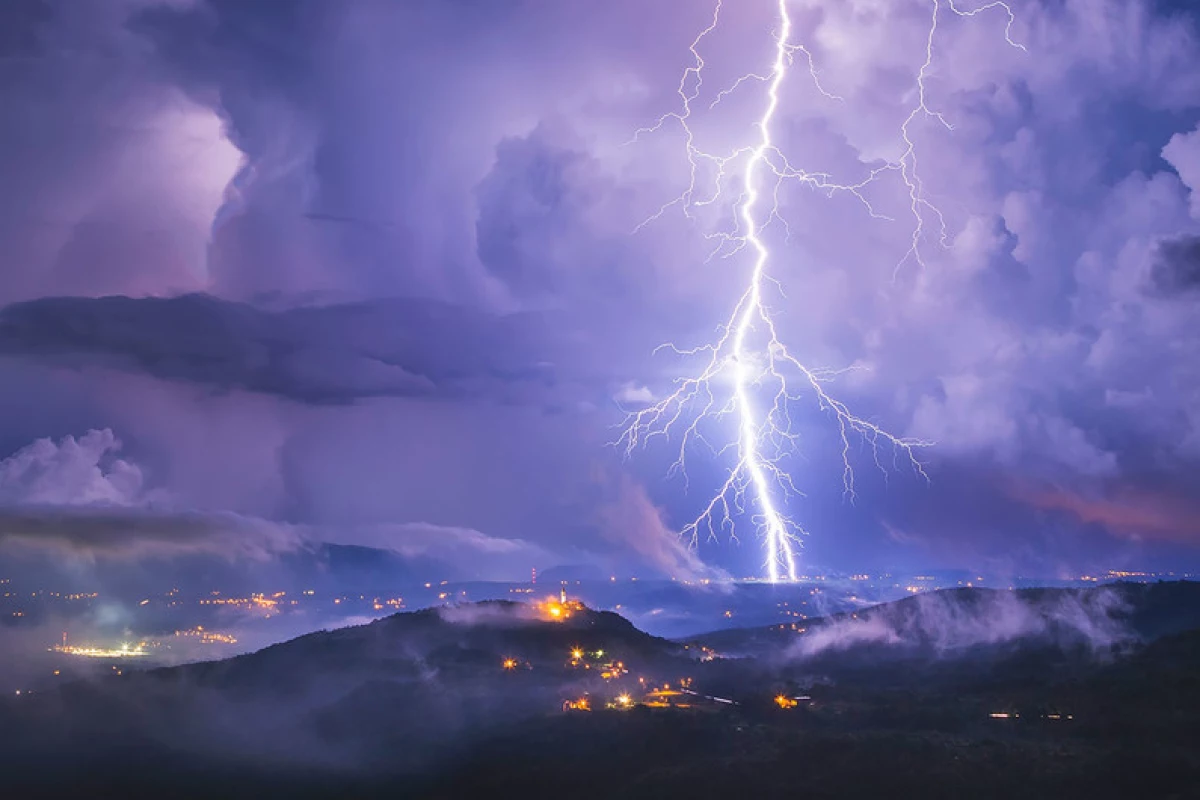 A lightning storm in Croatia – new records have just been set in South America for the longest lightning bolts in recorded history, by time and distance