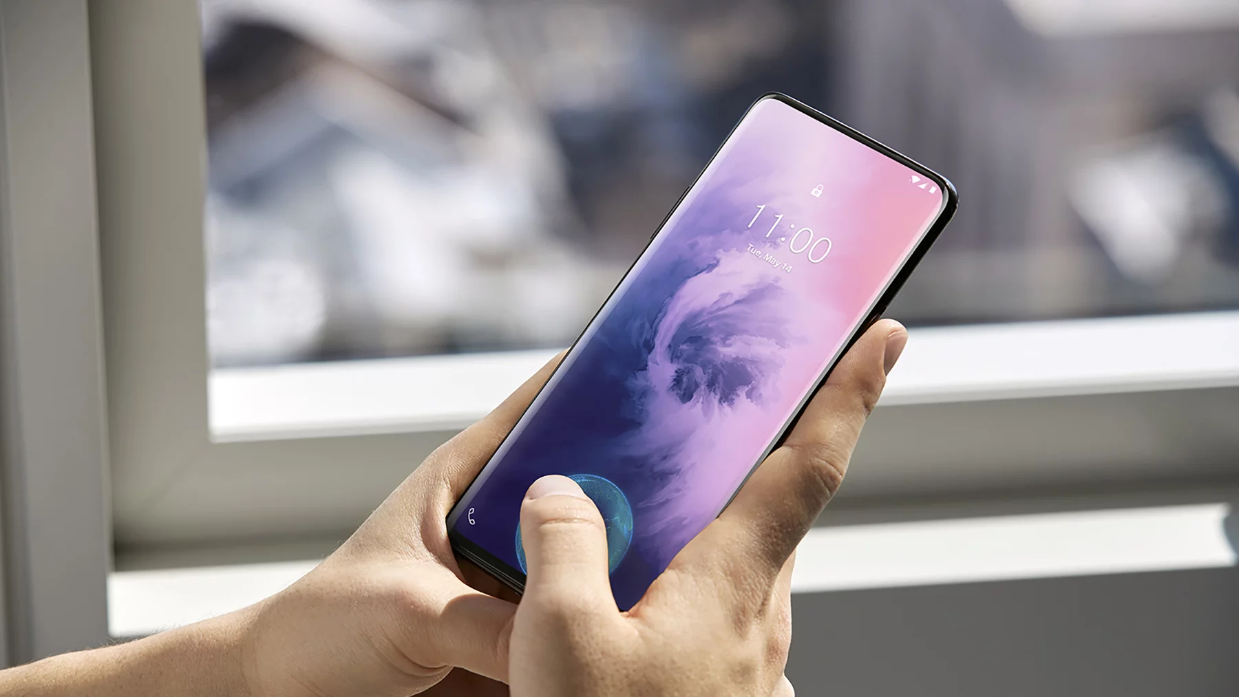 The OnePlus 7 Pro offers a 93 percent screen-to-body ratio