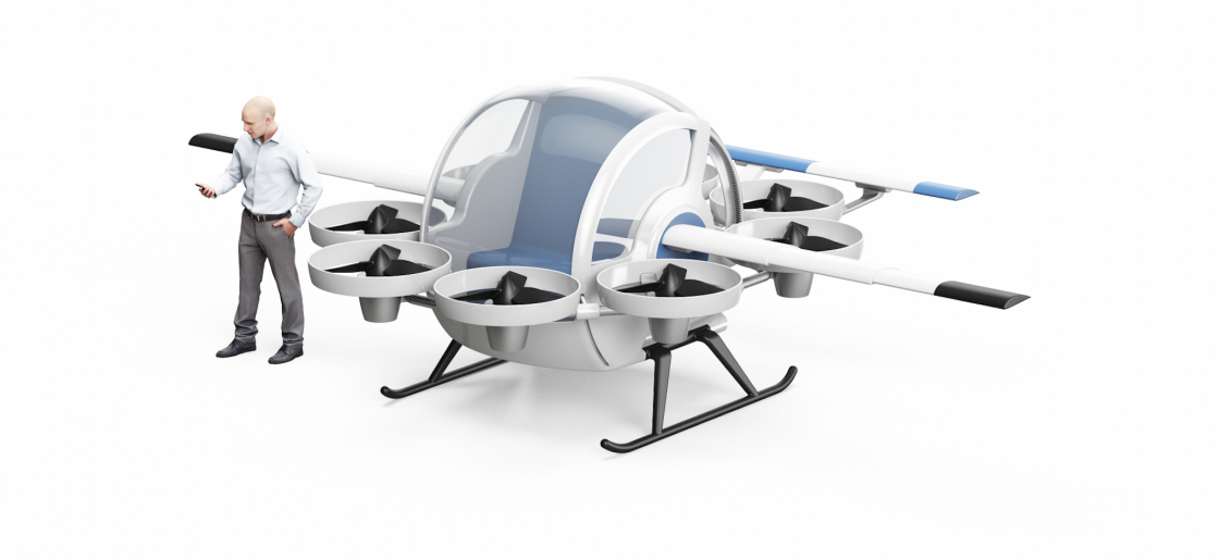 Yeair!'s Persocopter personal flight concept