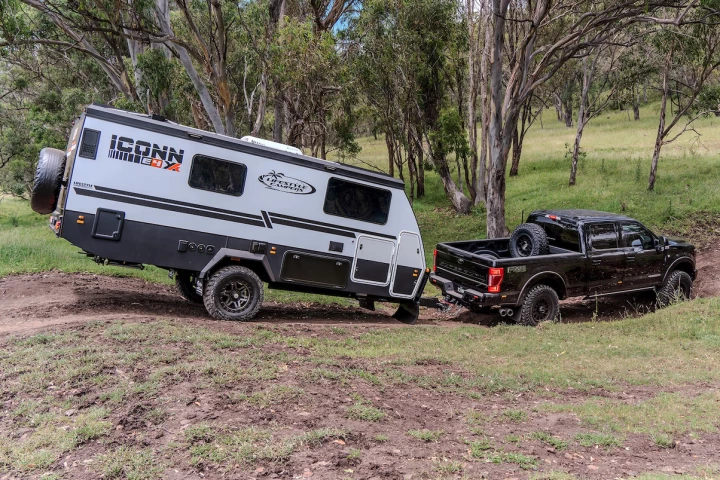 The Iconn E4 XK is designed to roll over some rough terrain on the way to making the wild more comfortable for all