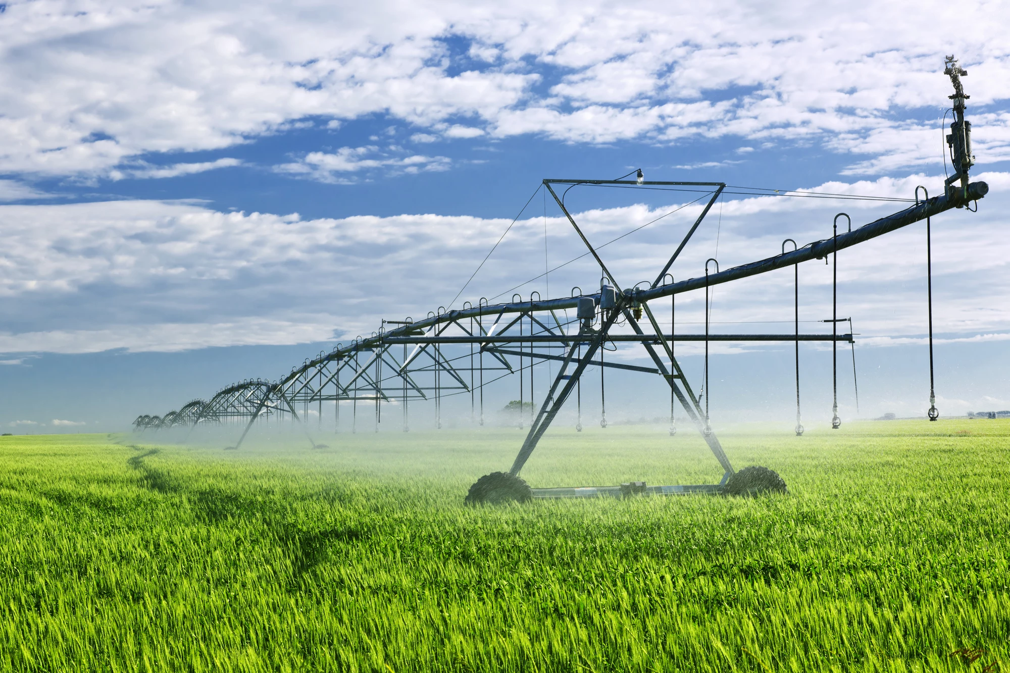 The technology could ultimately be incorporated directly into irrigation systems