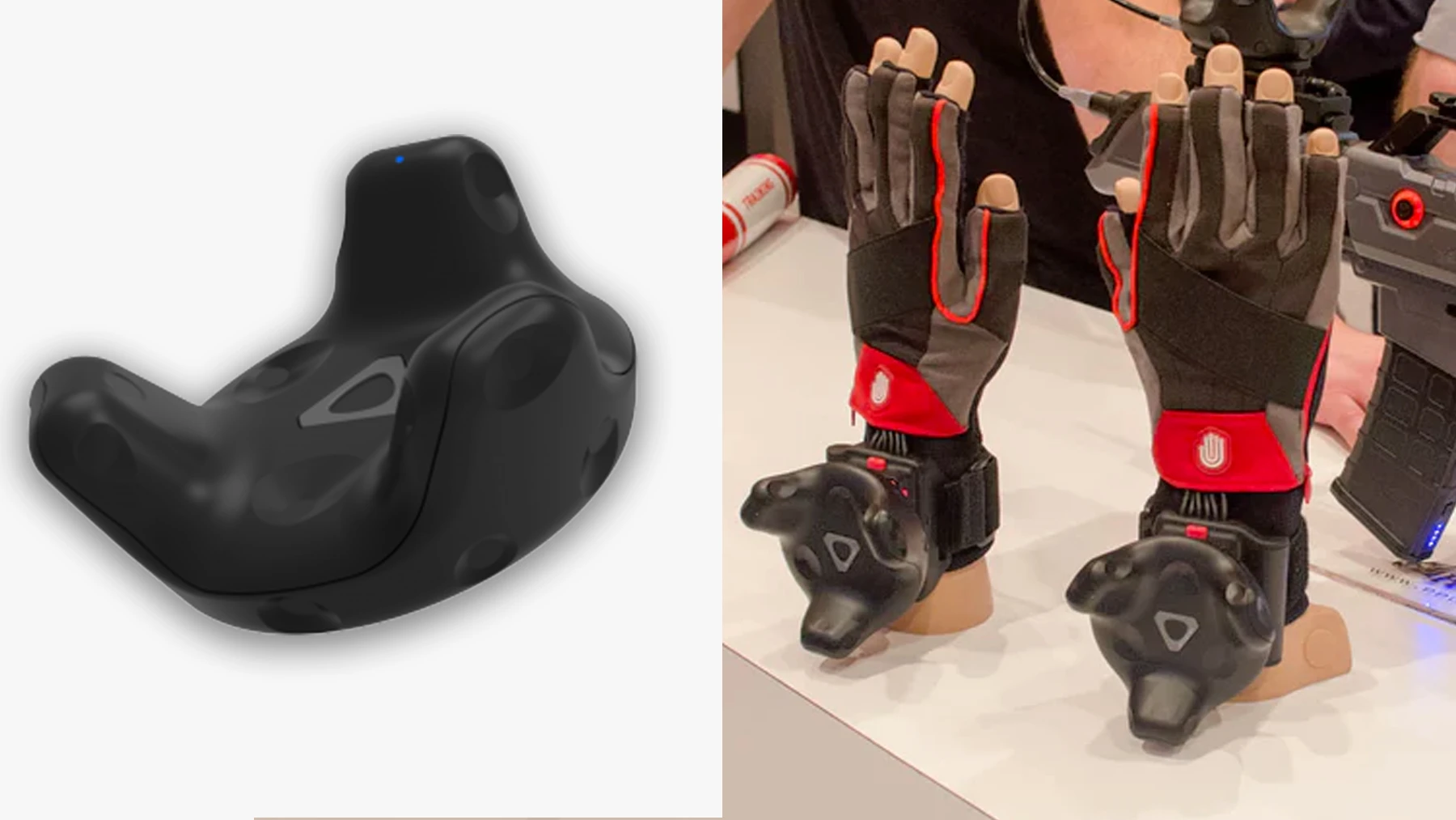 HTC VIve is giving away 1,000 Trackers, which can turn anything – gloves, bats, guns, fire hoses – into a VR accessory