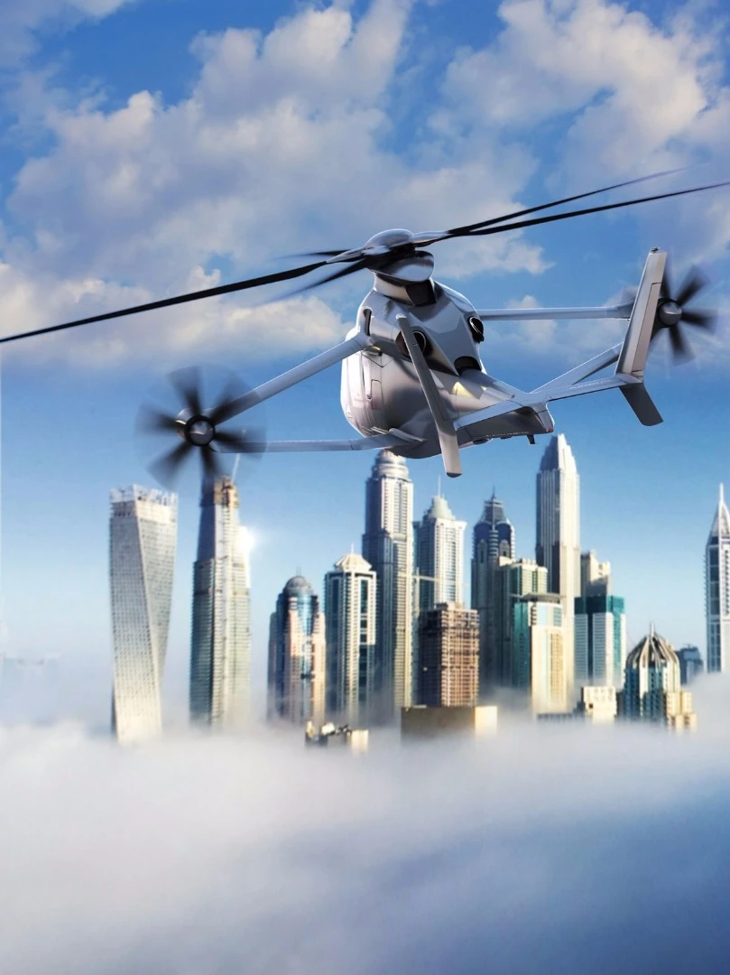 Both the Airbus Racer's props and its main rotor will be driven by two RTM322 engines