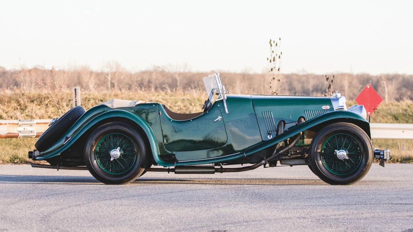 Still capable of 98 mph, this Aston Martin 15/98 was sold with a collection of restoration and historical documentation, plus the original engine which suffered a cracked block, and was also repaired and restored. As the auction description states, "Sportier than the long-chassis tourers, but not an outright sports car, the 15/98 is, quite simply, the epitome of a 1930s roadster." It sold for $224,000 at RM-Sotheby's Scottsdale 2018 auction
