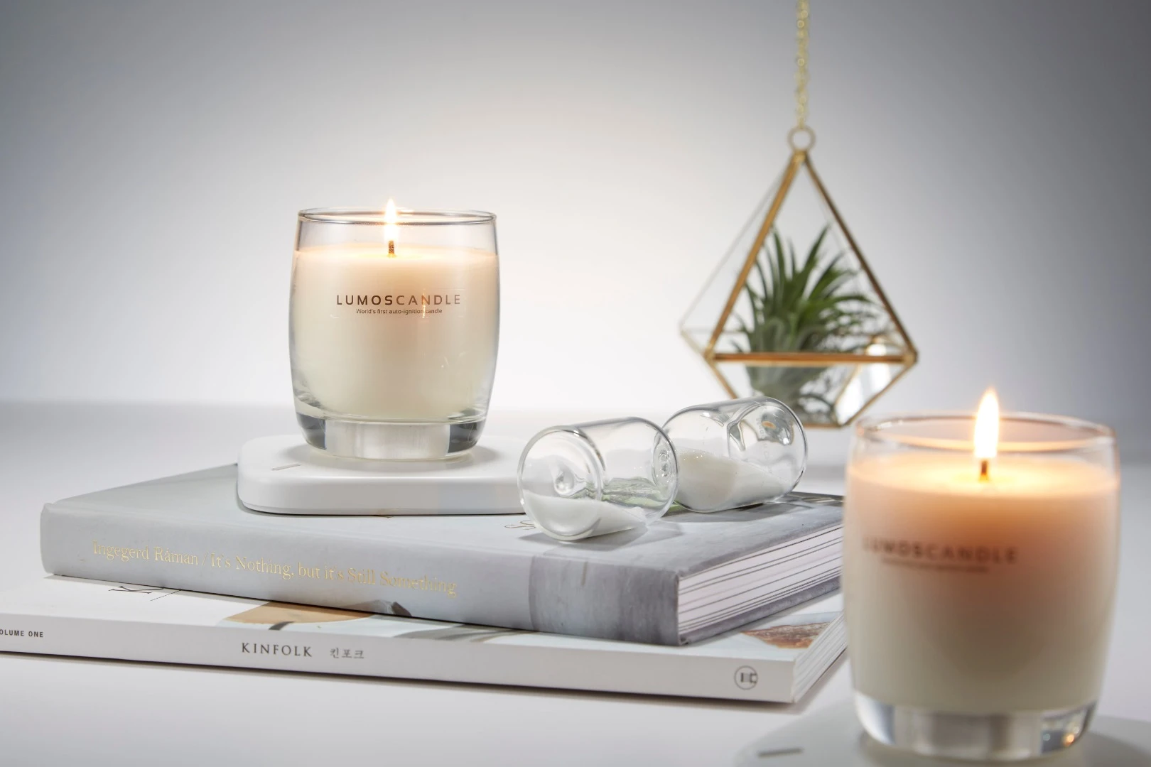 The planned retail price of the Lumos Candle (with two refills) is $98