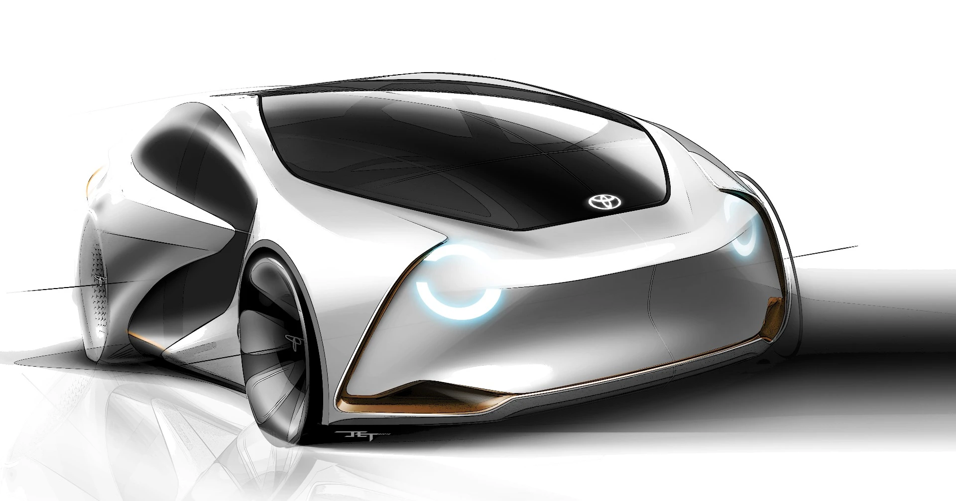 Toyota Concept-i sketch