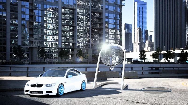 Rawlemon has designed an aesthetic take on solar power devices