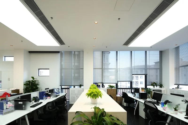Plants can be unplugged from the system and placed on desks